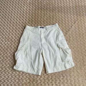 Polo Ralph Lauren Men W36 Gellar Classic Fit cargo shorts in white cotton twill